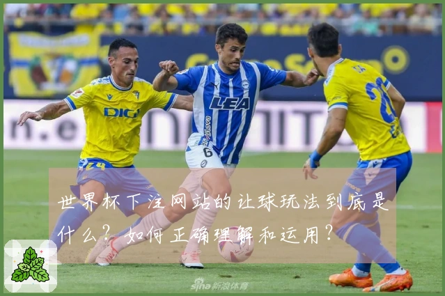 世界杯下注网站的让球玩法到底是什么？如何正确理解和运用？