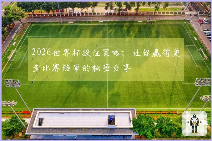 2026世界杯投注策略：让你赢得更多比赛赔率的秘密分享